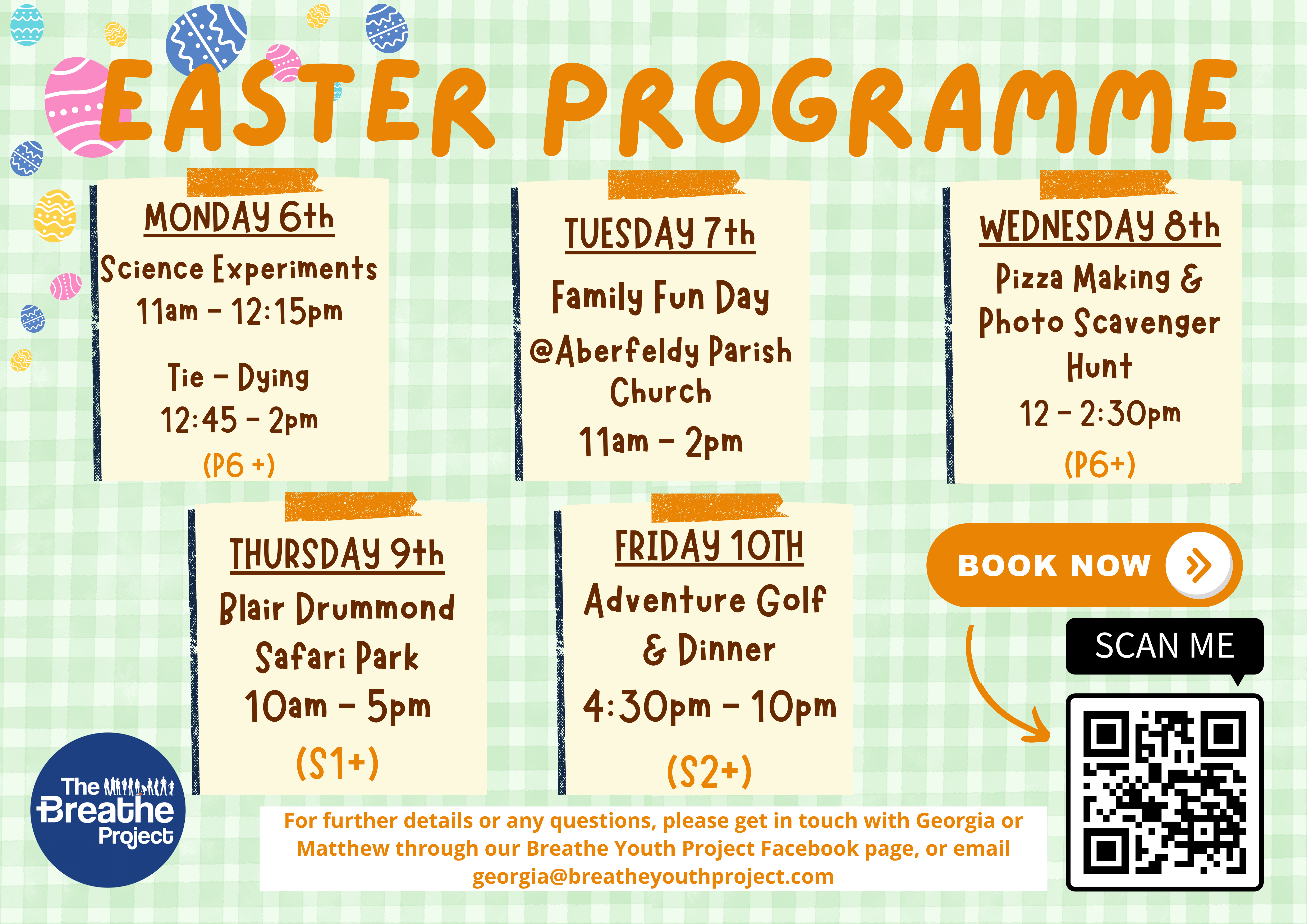 Easter Programme 2026